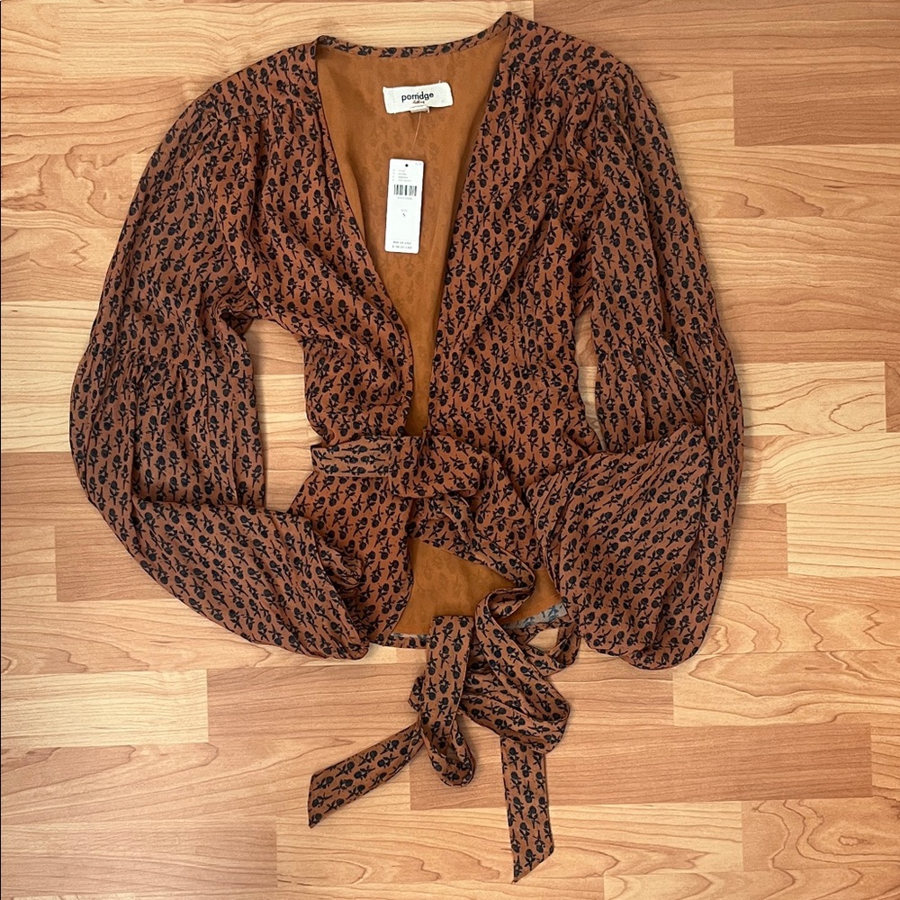 Anthropologie Boho Blouse Size Small